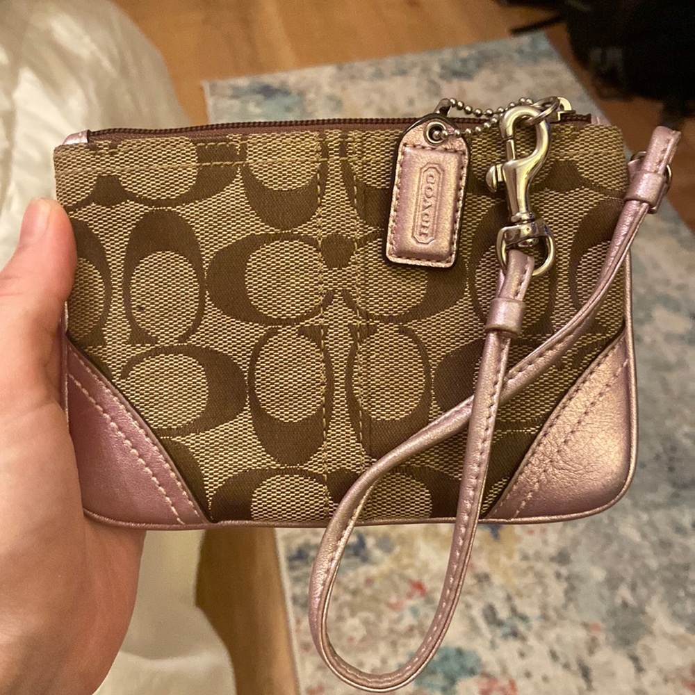Coach wristlet